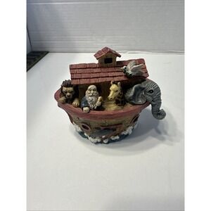 Dickson Noah's Ark Trinket‎ Box - Resin